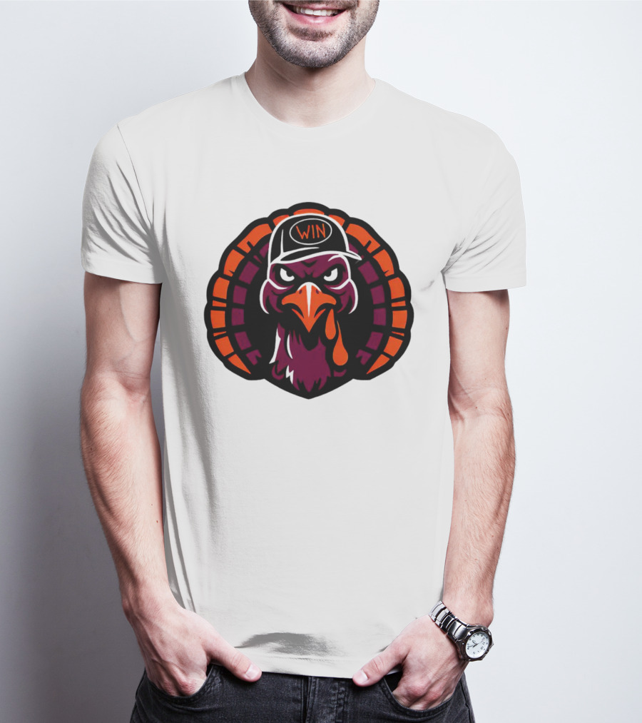 Virginia Tech Hokies Turkey WIN Hat T-Shirt