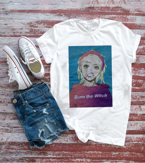 Burn The Witch Anime Manga Character Smiling T-Shirt