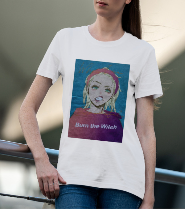 Burn The Witch Anime Manga Character Smiling T-Shirt