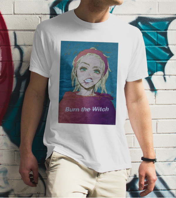 Burn The Witch Anime Manga Character Smiling T-Shirt