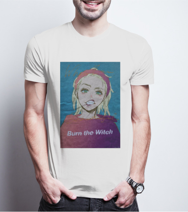 Burn The Witch Anime Manga Character Smiling T-Shirt