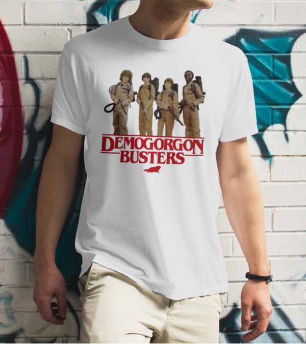 Cleveland Browns Stranger Things Demogorgon Busters Ghostbusters T-Shirt