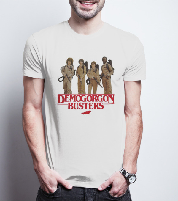 Cleveland Browns Stranger Things Demogorgon Busters Ghostbusters T-Shirt