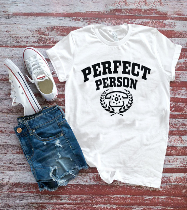 Perfect Person Phone Laurel Emblem T-Shirt
