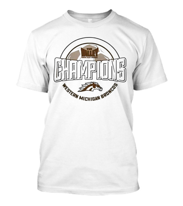 Western Michigan Broncos Champions The Valley Vintage T-Shirt