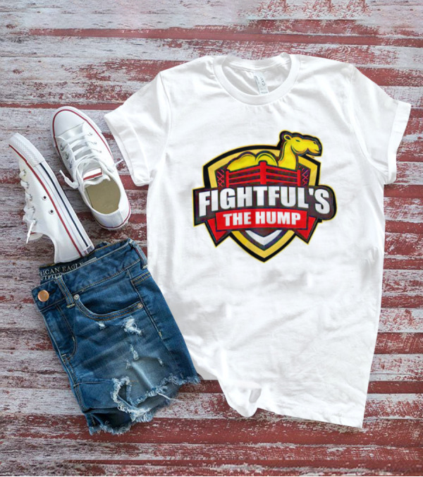 Fightful's The Hump Wrestling Camel Badge T-Shirt