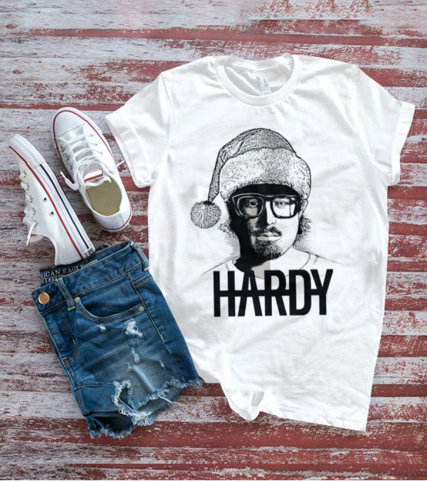 HARDY Santa Hat Christmas T-Shirt