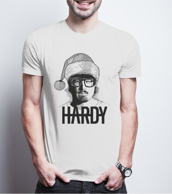 HARDY Santa Hat Christmas T-Shirt