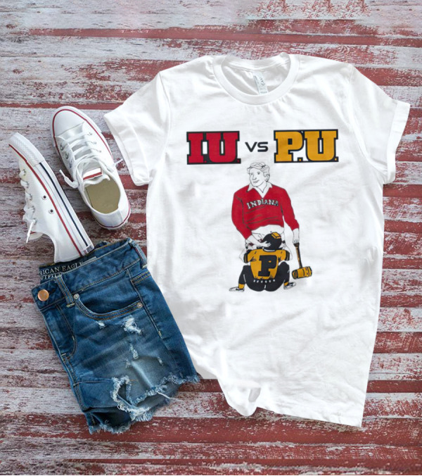 IU Vs PU Indiana Adults Joke Rivalry T-Shirt