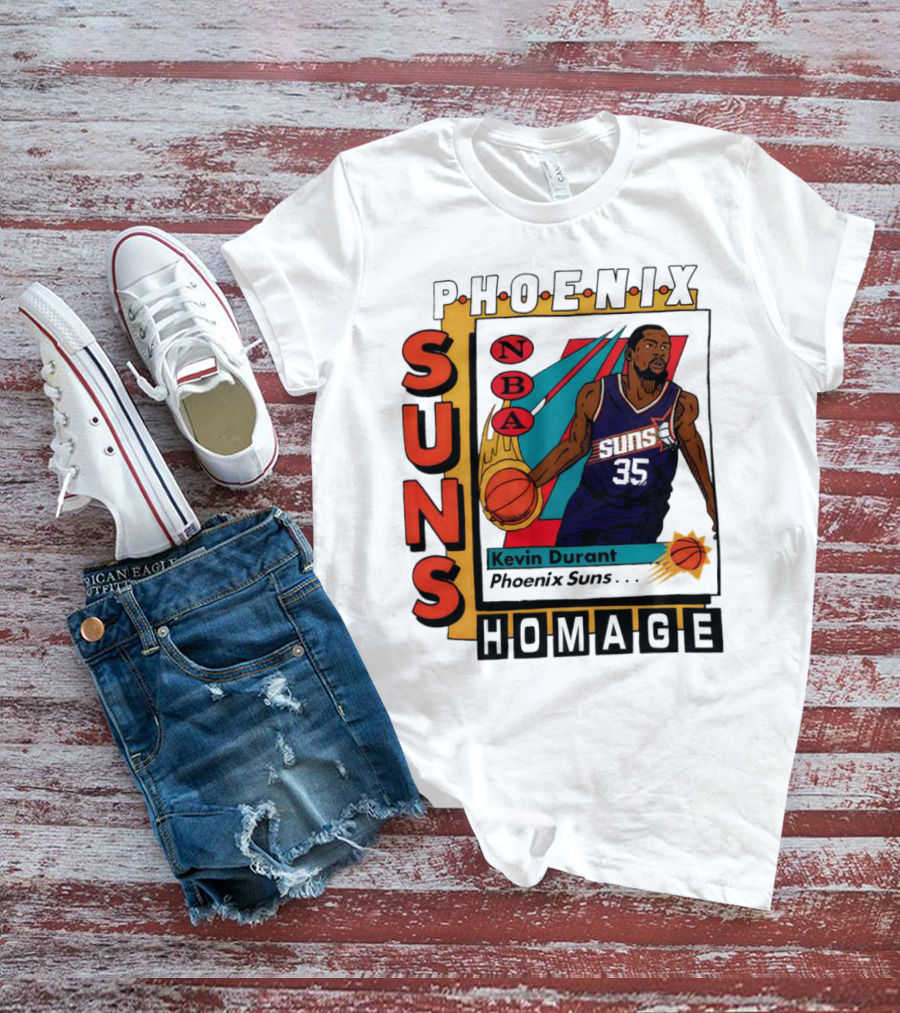 Kevin Durant Phoenix Suns NBA SkyBox Homage T-Shirt
