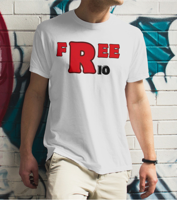Peeta Mellark Free Rio Da Yung Rose Bold Red Letters T-Shirt