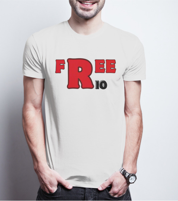 Peeta Mellark Free Rio Da Yung Rose Bold Red Letters T-Shirt