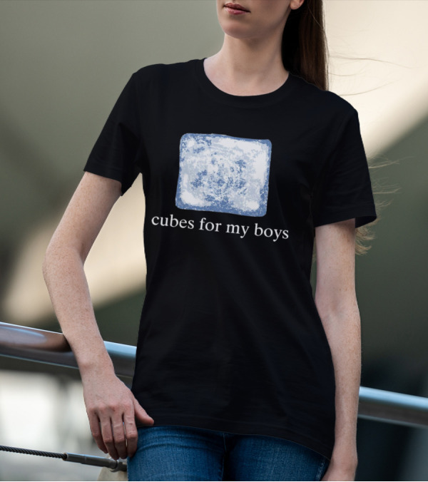 Cubes For My Boys Ice Block T-Shirt