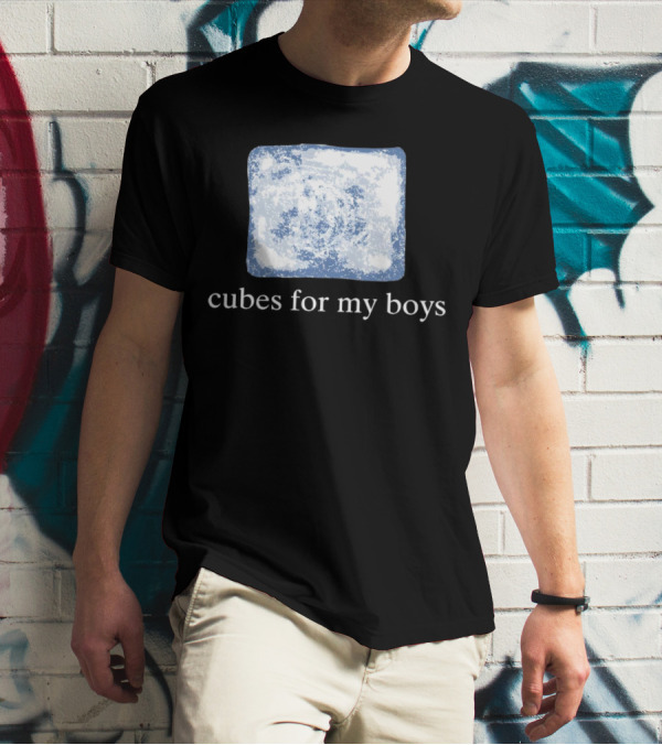Cubes For My Boys Ice Block T-Shirt