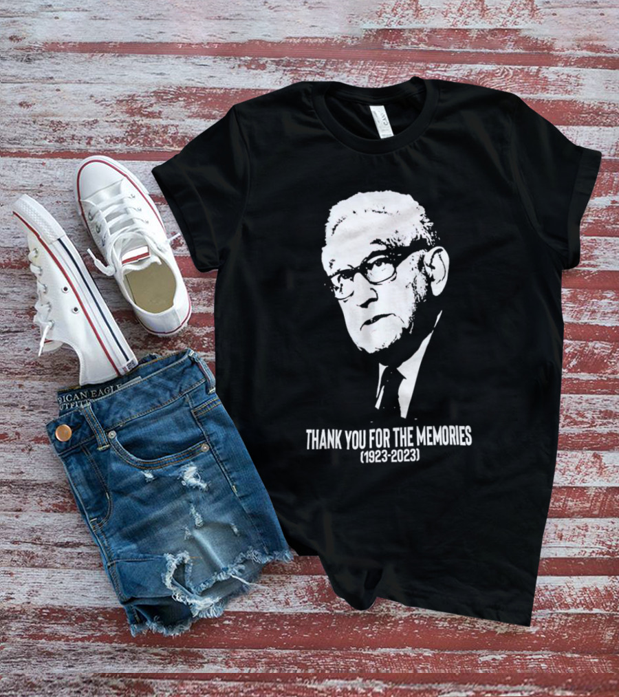 Thank You For The Memories Henry Kissinger 1923-2023 T-Shirt