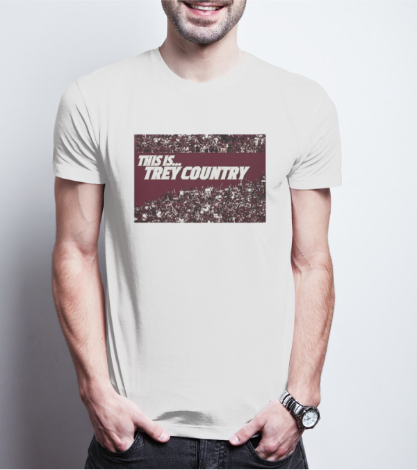 This Is Trey Benson Country Football Fan Crowd Scene T-Shirt