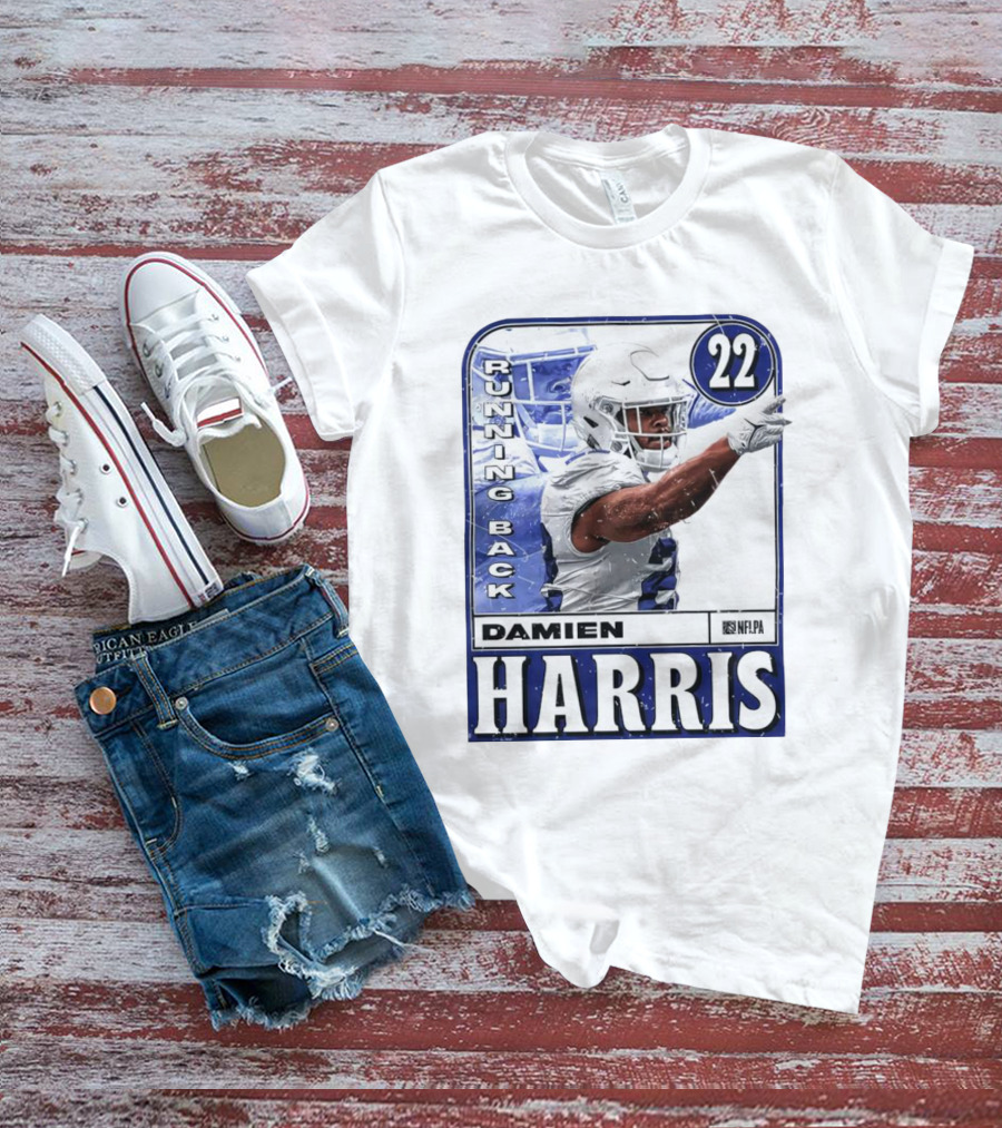 Damien Harris NFLPA Buffalo Bills Running Back 22 T-Shirt