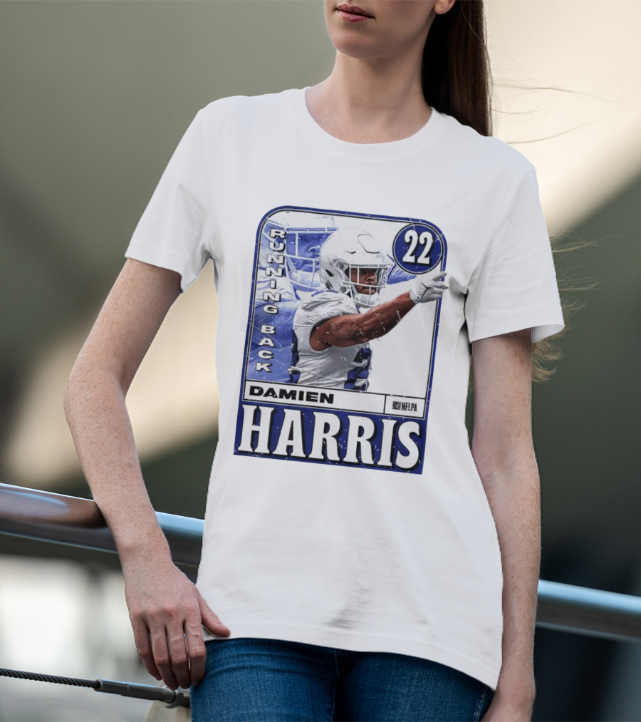 Damien Harris NFLPA Buffalo Bills Running Back 22 T-Shirt