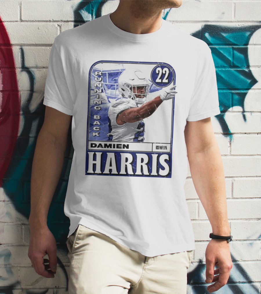Damien Harris NFLPA Buffalo Bills Running Back 22 T-Shirt