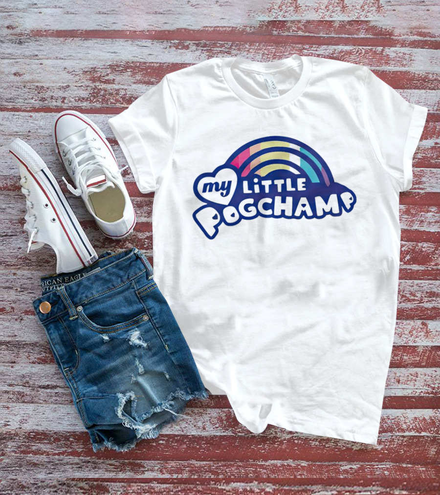 My Little Pogchamp Colorful Rainbow T-Shirt