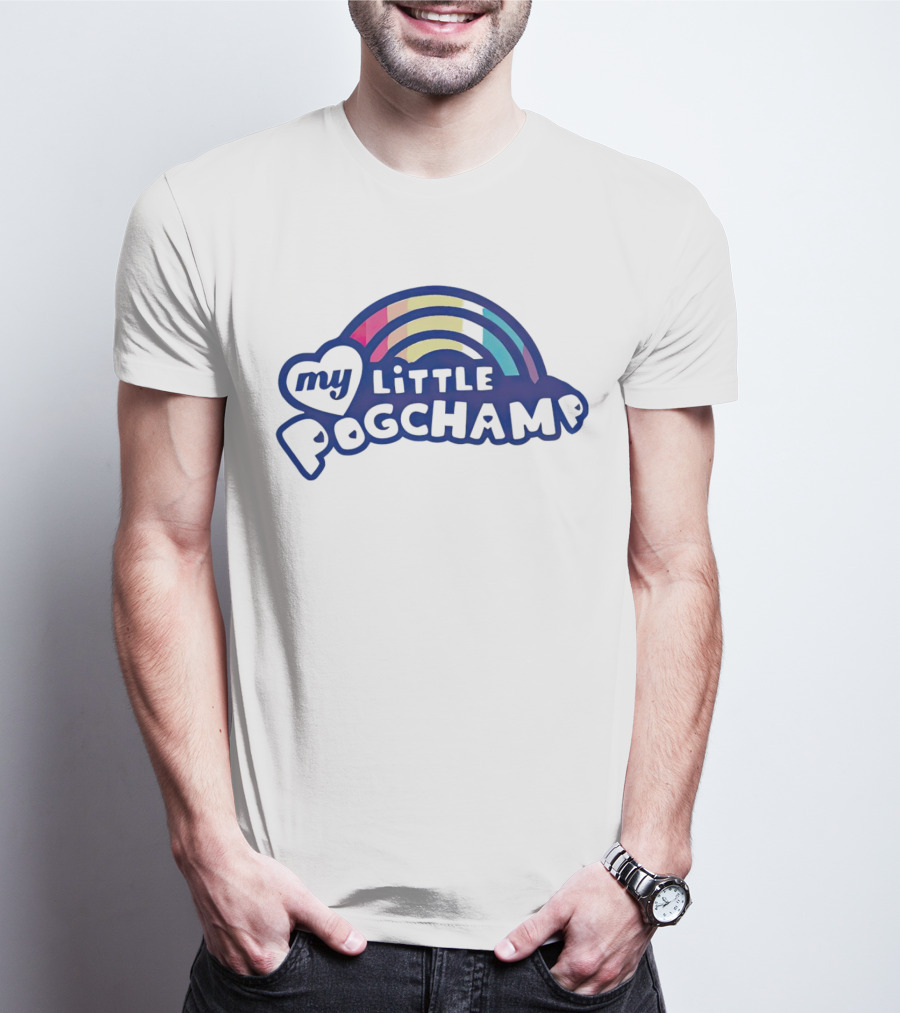My Little Pogchamp Colorful Rainbow T-Shirt