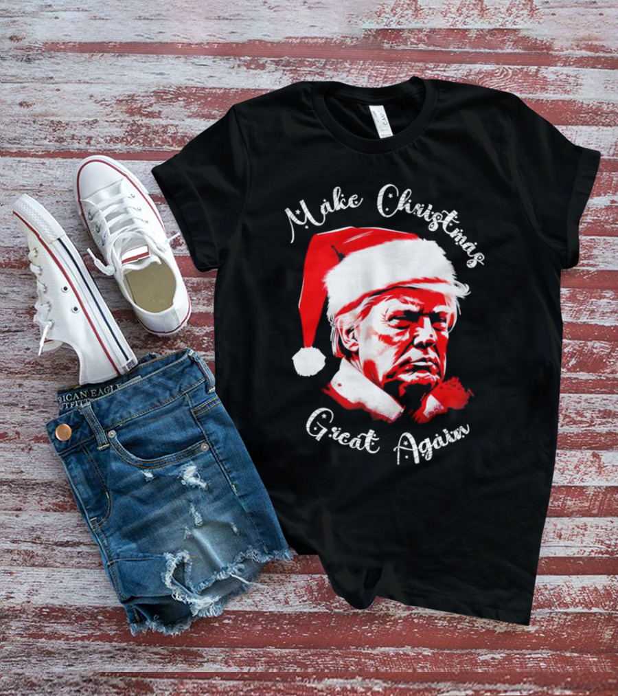Make Christmas Great Again Trump Santa T-Shirt