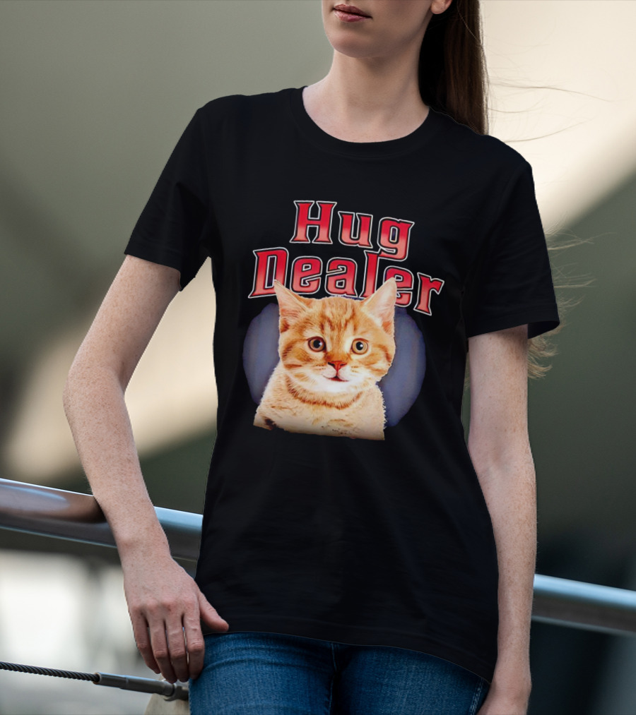 Hug Dealer Cat T-Shirt