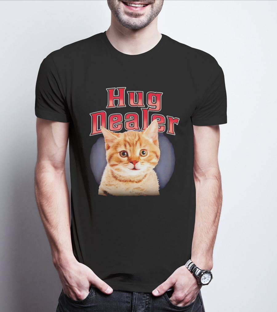 Hug Dealer Cat T-Shirt