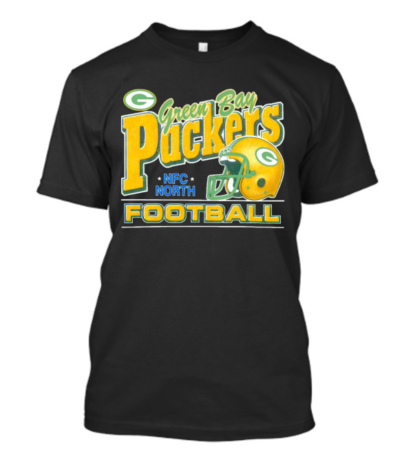 Green Bay Packers Football NFC North Helmet T-Shirt