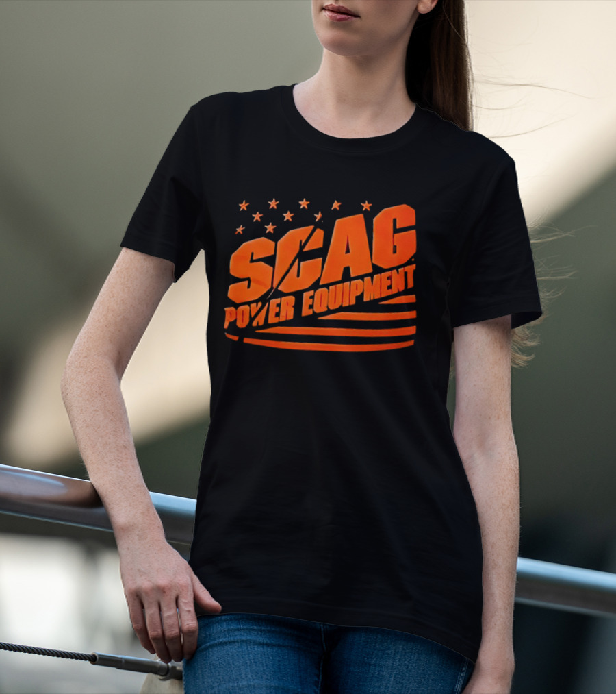 SCAG Power Equipment Flag T-Shirt