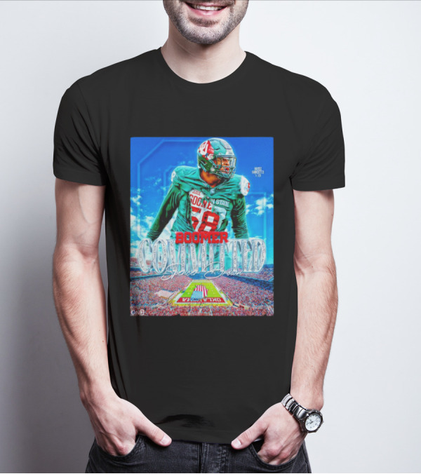 Spencer Brown Boomer Committed Oklahoma Sooners Football Stadium T-Shirt