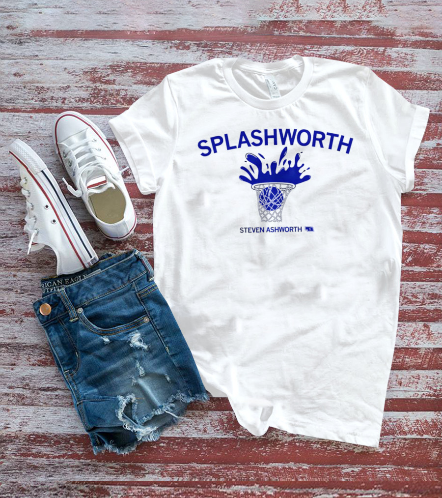 Splashworth Basketball Steven Ashworth Splash Dunk T-Shirt