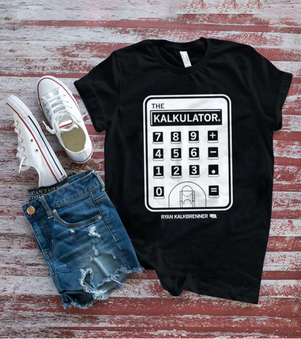 Ryan Kalkbrenner The Kalkulator Basketball Court Number 11 T-Shirt