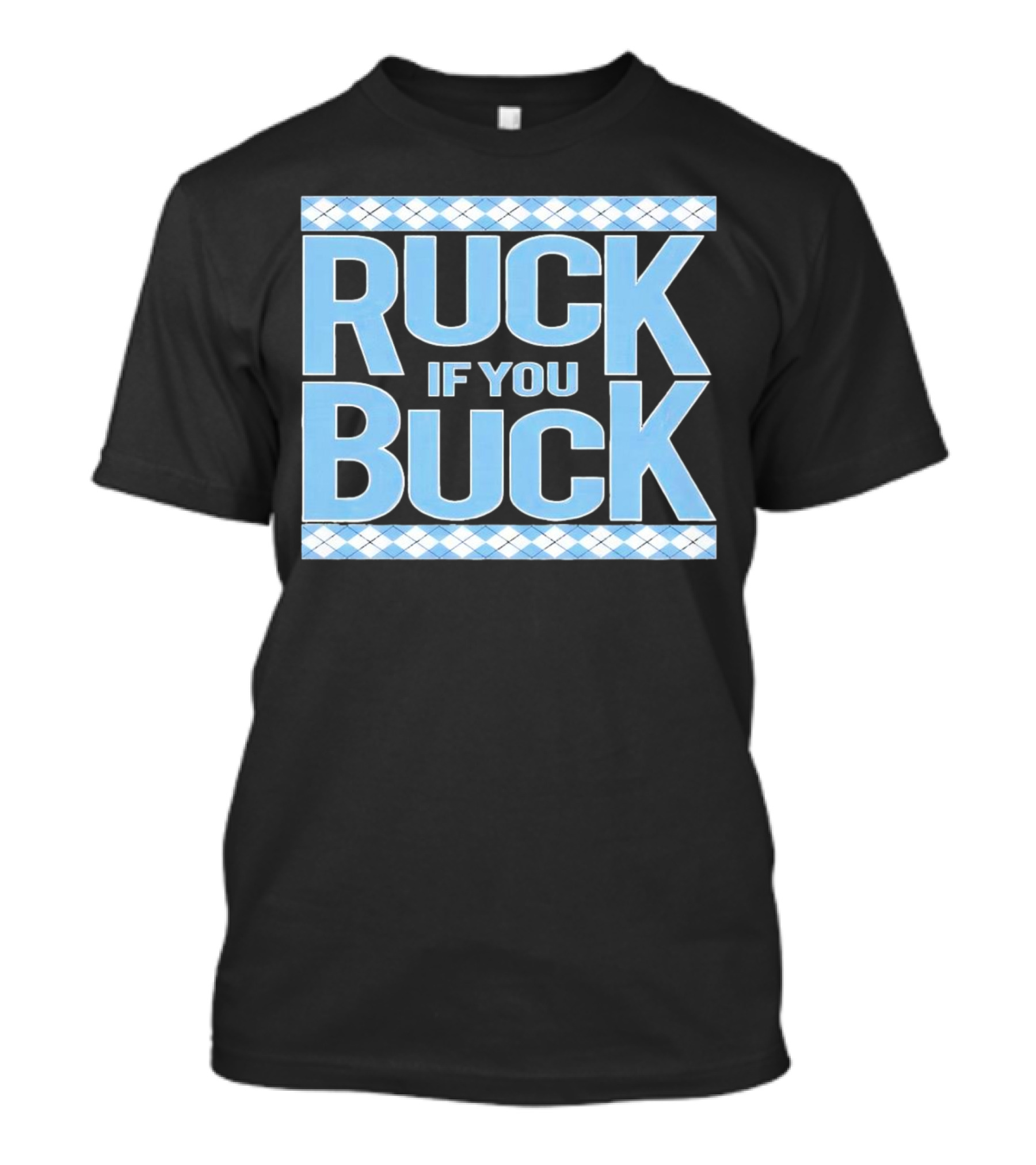 North Carolina Tar Heels Kaimon Rucker Ruck If You Buck Argyle T-Shirt