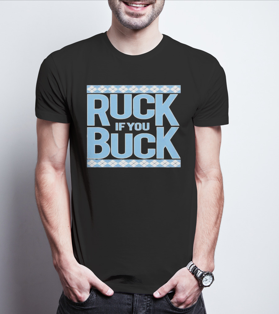 North Carolina Tar Heels Kaimon Rucker Ruck If You Buck Argyle T-Shirt