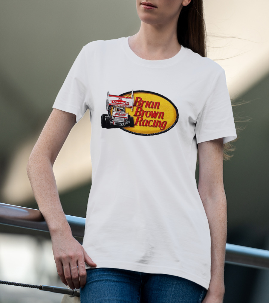 Brian Brown Racing Casey's FVP Sprint Car Racing T-Shirt