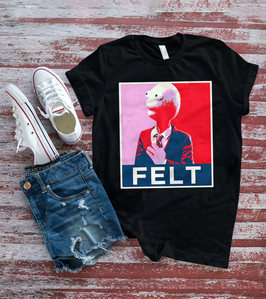 Randy Feltface Felt Black Merch FELT T-Shirt
