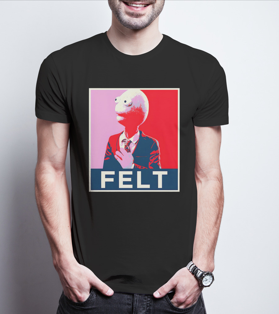 Randy Feltface Felt Black Merch FELT T-Shirt