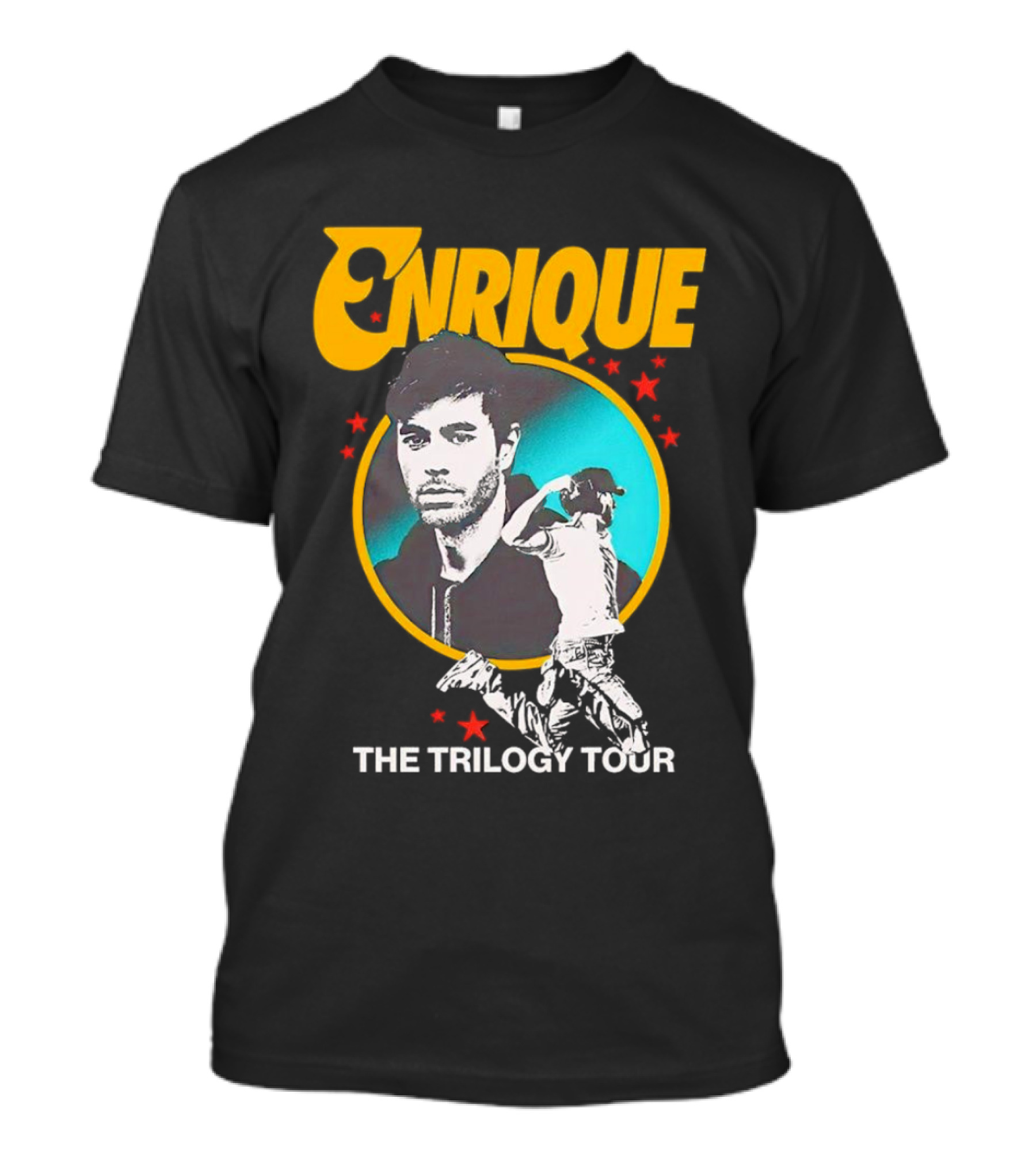 Enrique The Trilogy Tour Stars And Performer T-Shirt