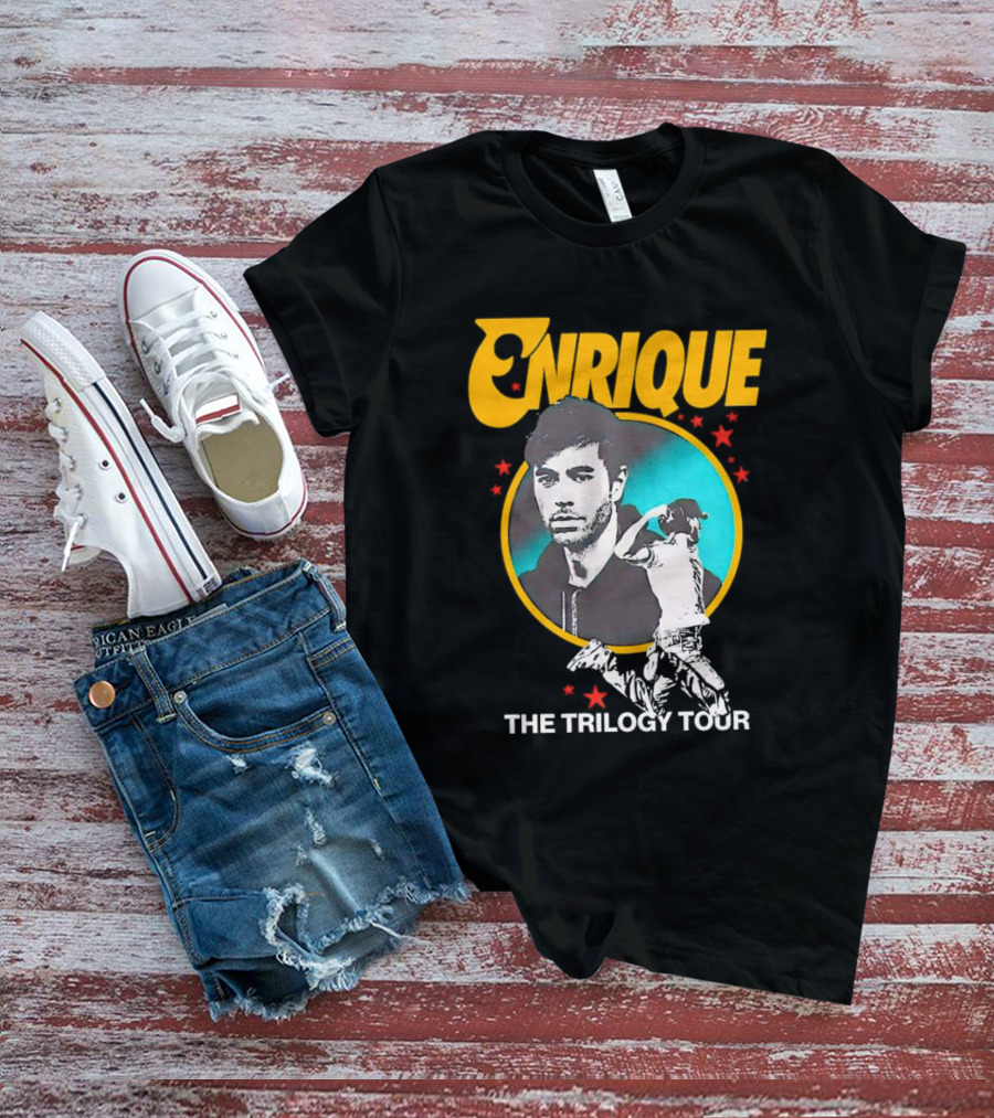 Enrique The Trilogy Tour Stars And Performer T-Shirt