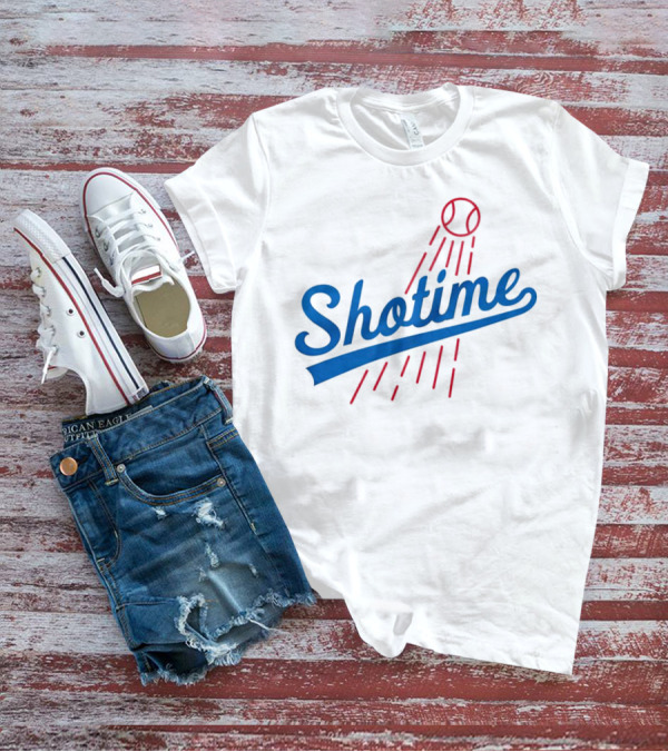 Shotime Baseball Dodgers Los Angeles T-Shirt