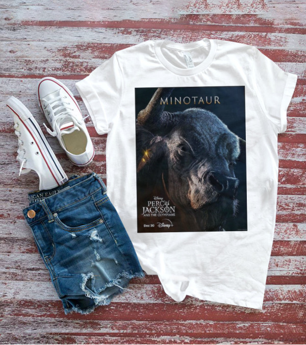 Minotaur Disney Percy Jackson And The Olympians Dec 20 Disney+ T-Shirt