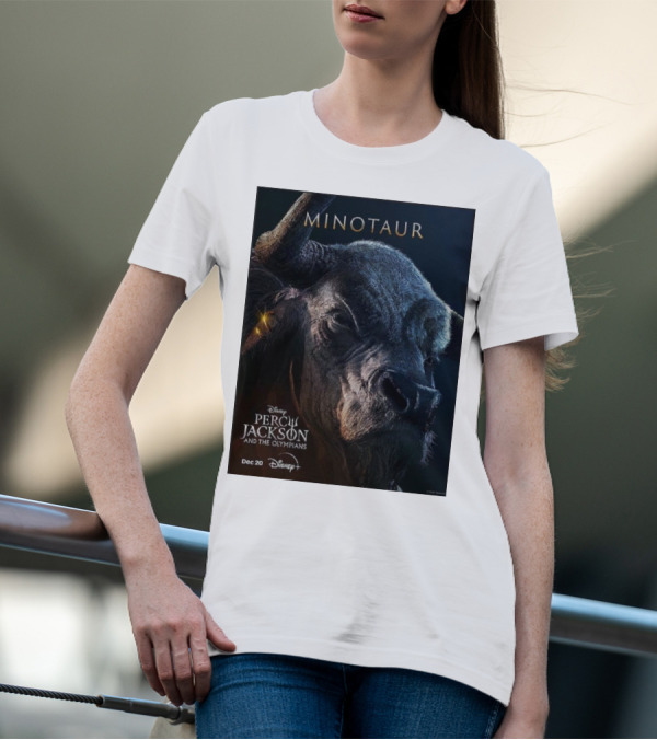 Minotaur Disney Percy Jackson And The Olympians Dec 20 Disney+ T-Shirt