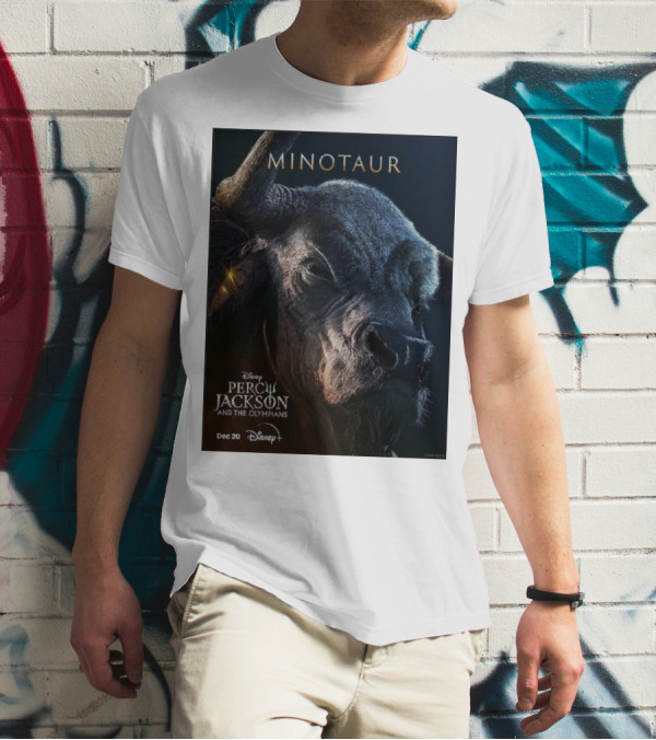 Minotaur Disney Percy Jackson And The Olympians Dec 20 Disney+ T-Shirt