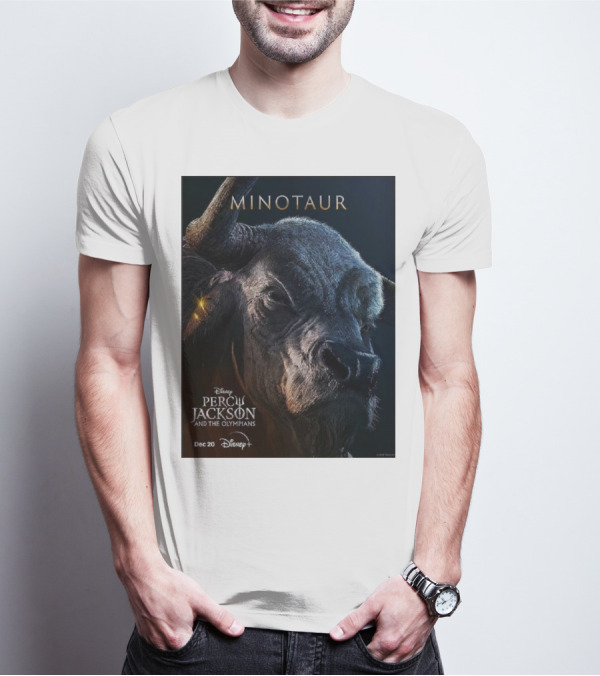 Minotaur Disney Percy Jackson And The Olympians Dec 20 Disney+ T-Shirt