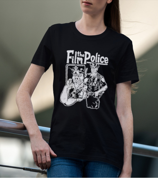 Punkwithacamera Film The Police Olafh Ace Officer Sketch T-Shirt