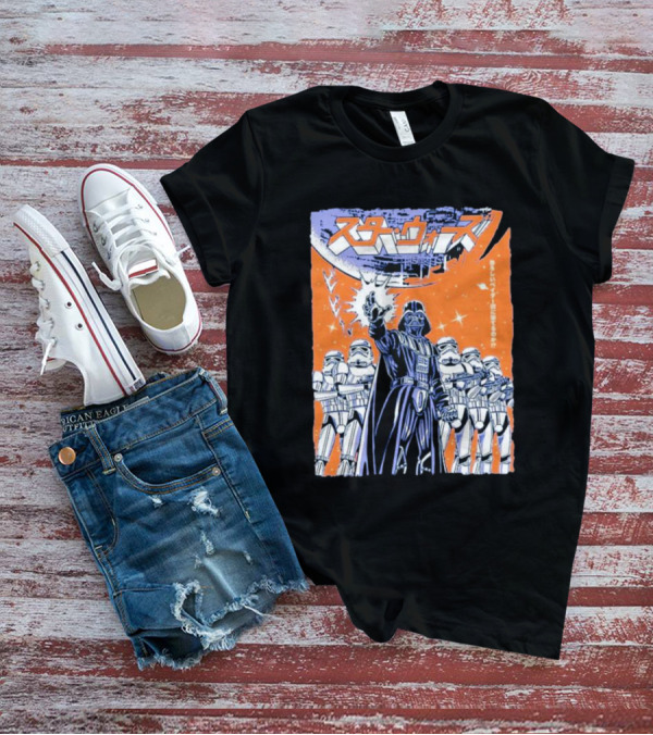 Vader Star Wars Japanese Stormtrooper Ensemble T-Shirt