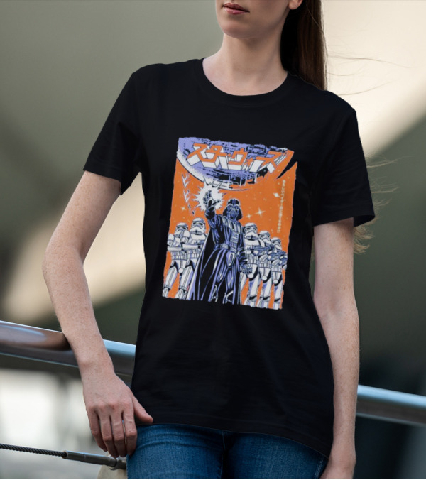 Vader Star Wars Japanese Stormtrooper Ensemble T-Shirt