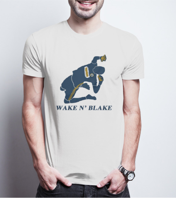 WAKE N' BLAKE Sports Jogging Exercise T-Shirt