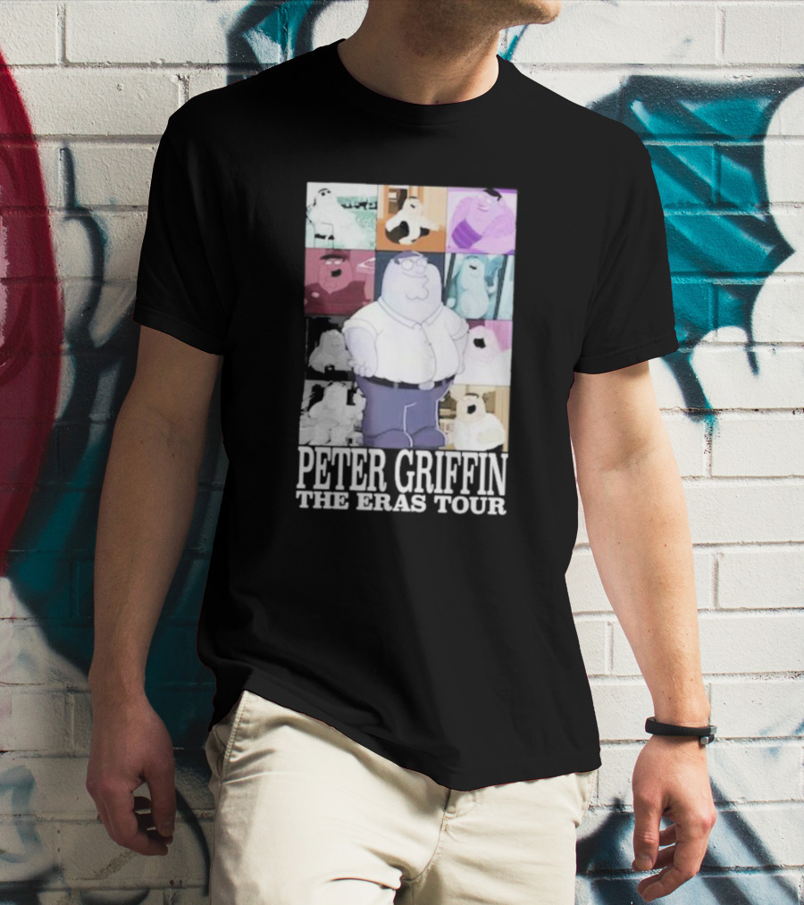 Peter Griffin The Eras Tour Nine Panel T-Shirt